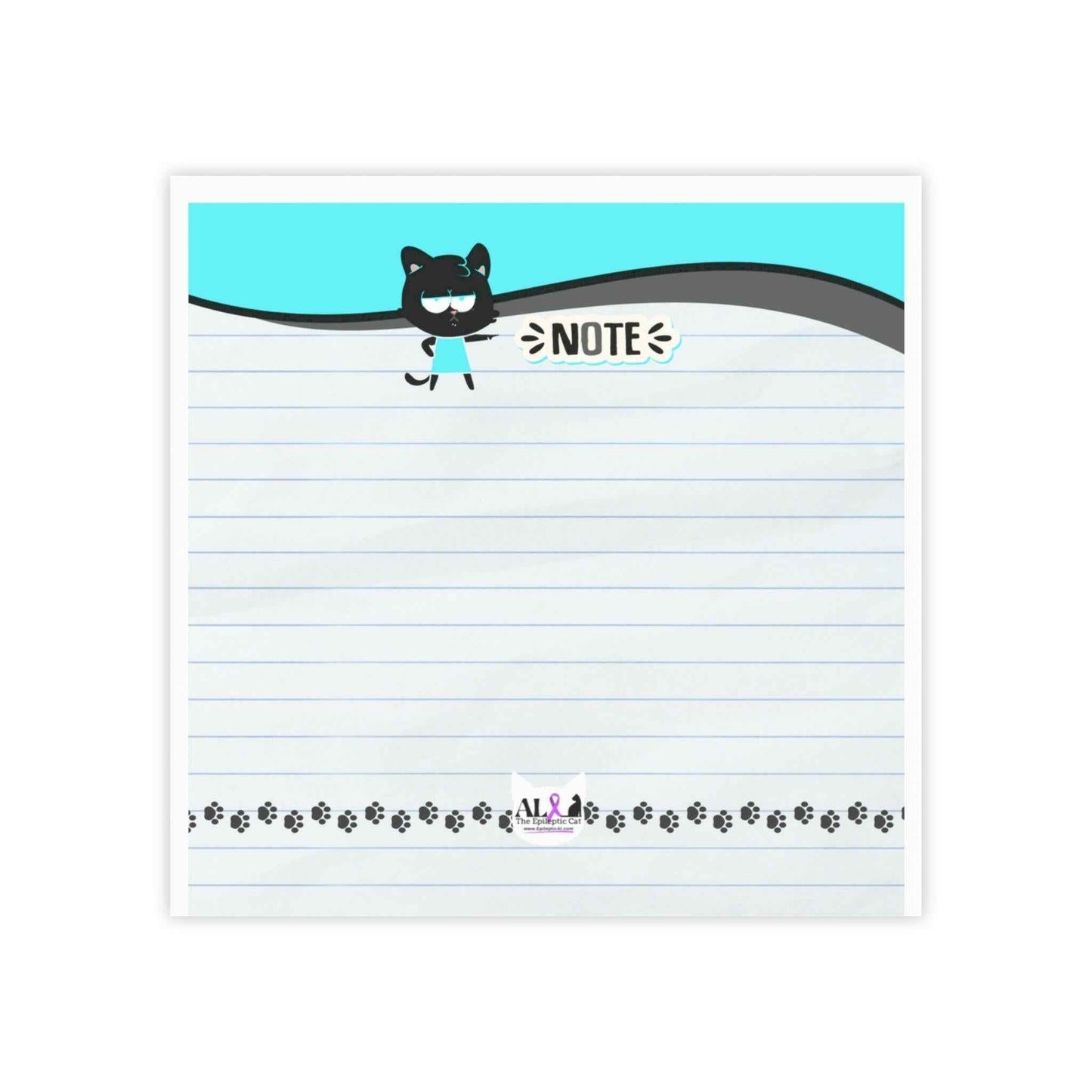 Annoyed Cat Sticky Notes | Judgy Cat Post-it Notes for Daily Reality