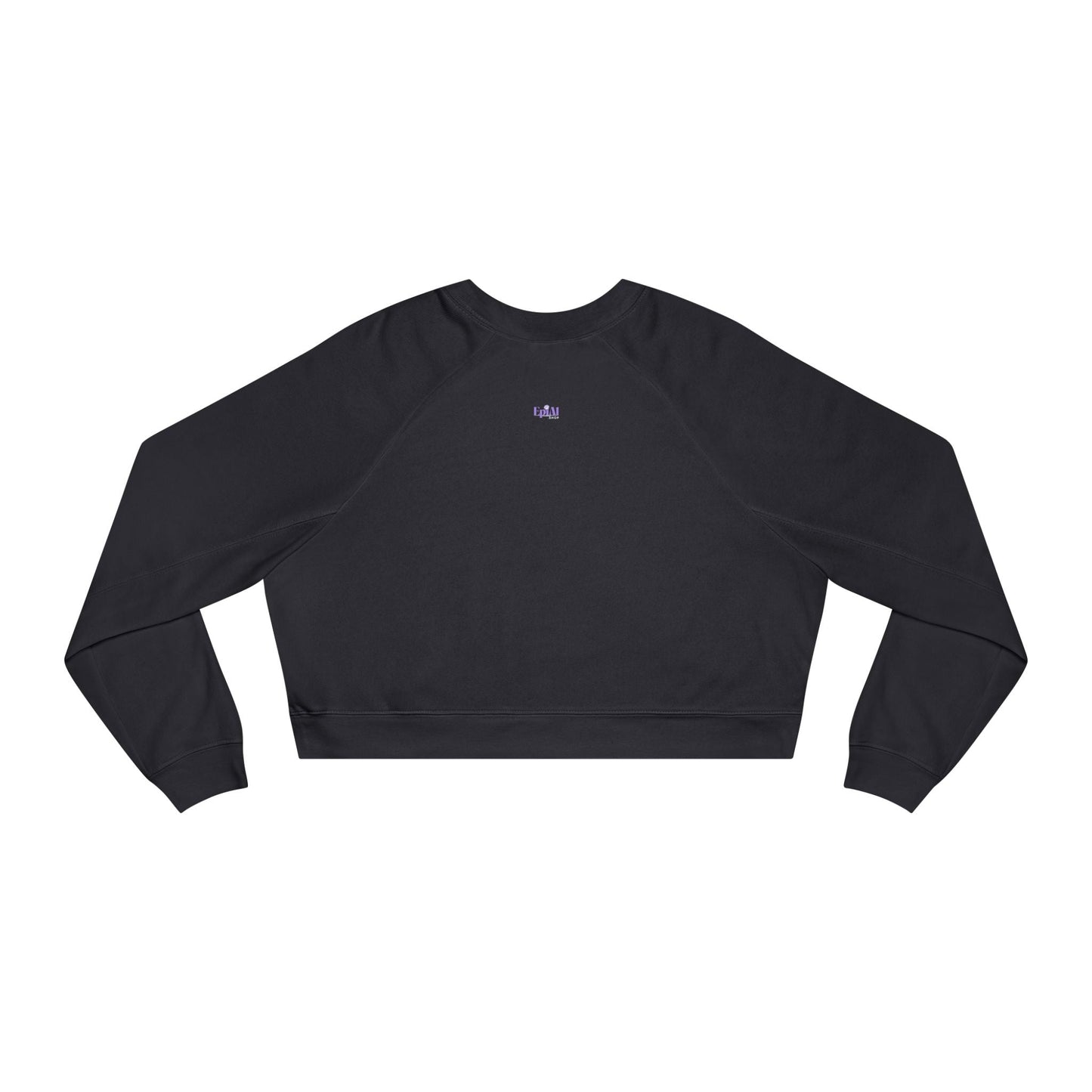 Artist of Darkness Women's Cropped Pullover - Stylish Fleece Sweatshirt