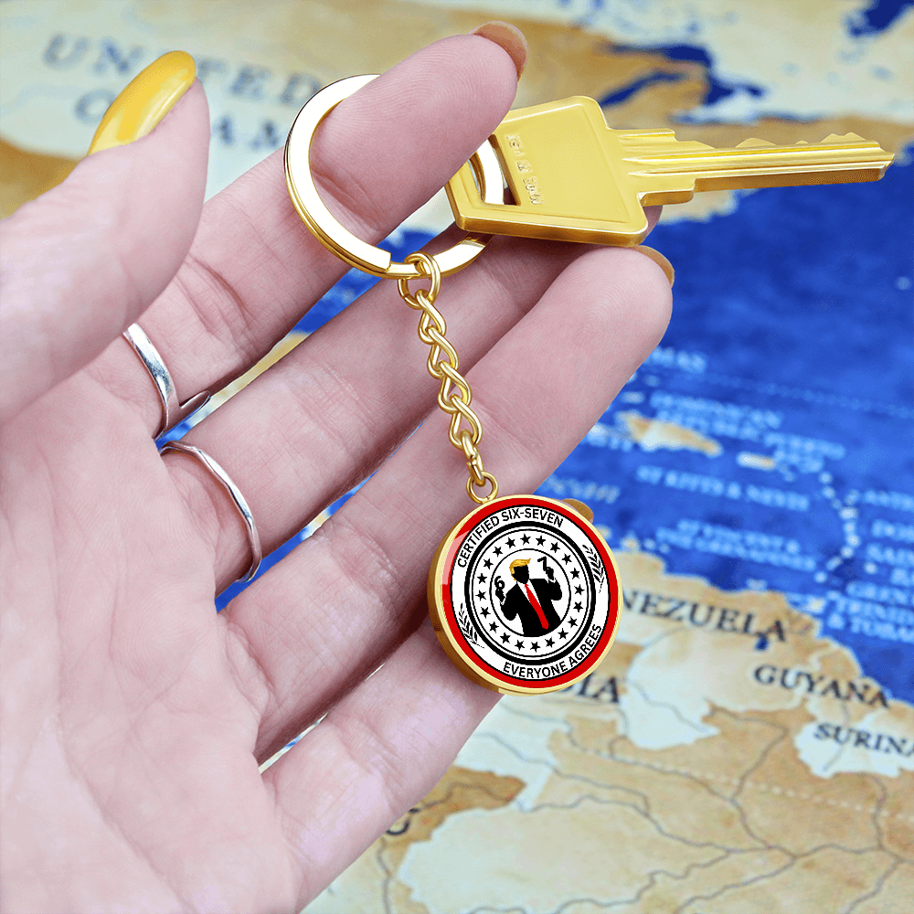 Certified 6–7 Keychain