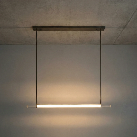 Audubon Crystal-Glow Multi-Bar Linear Chandelier