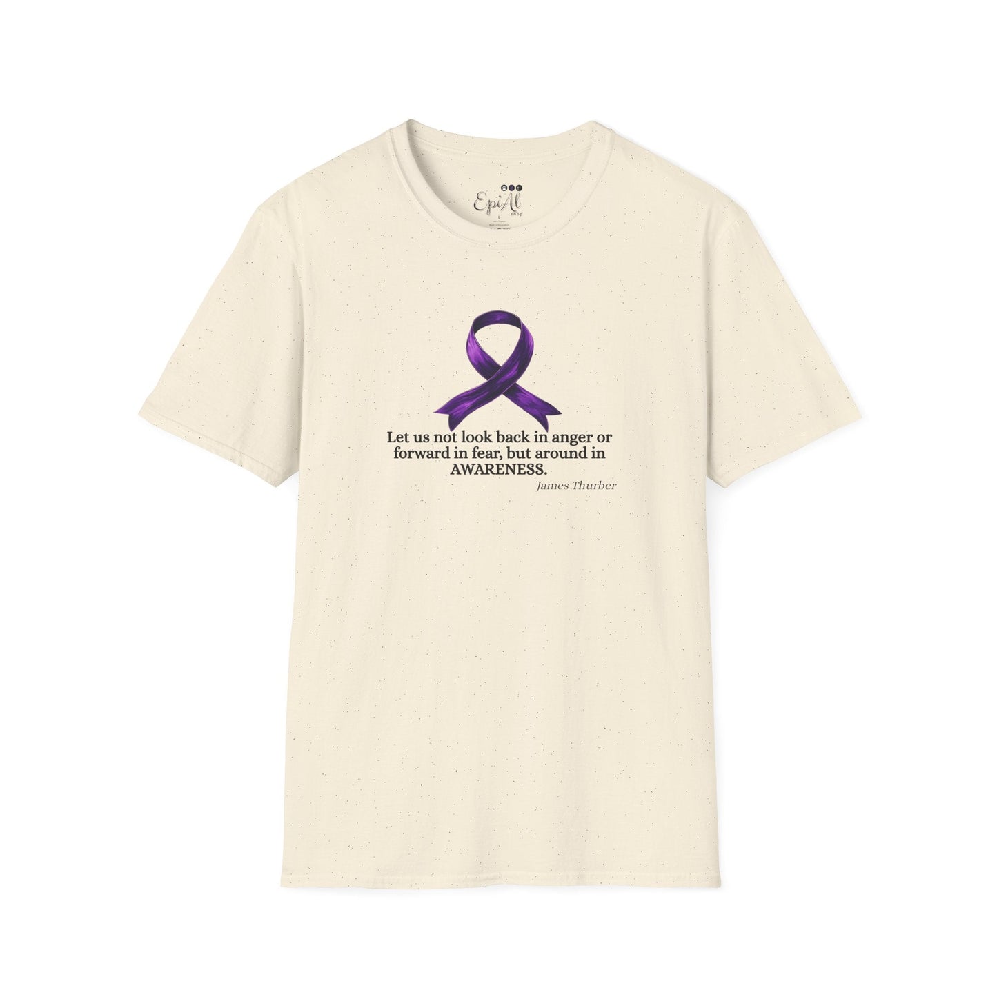Epilepsy Awareness Ribbon T-Shirt for Unisex Wear