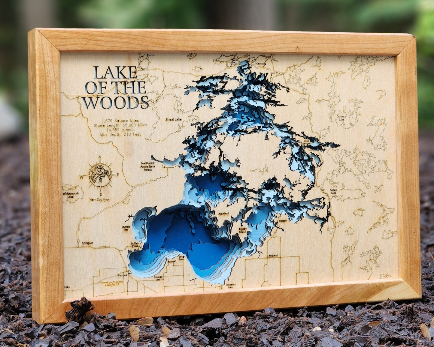 Wall Lake in Otter Tail County, Minnesota