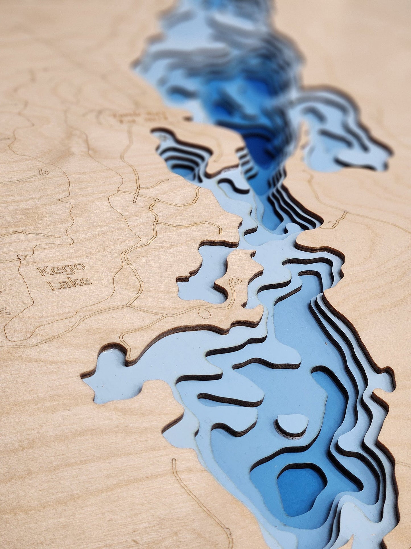 Kezar Lake in Oxford County, Maine