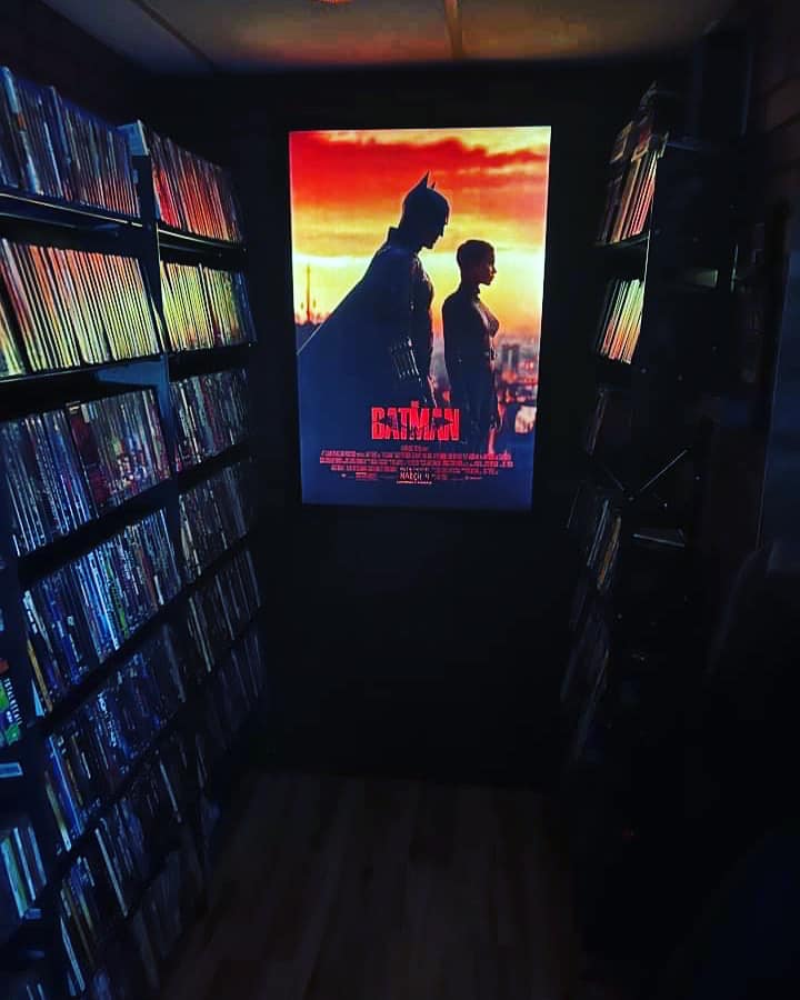 2-PACK Glowbox "World Famous" LED Poster Frames