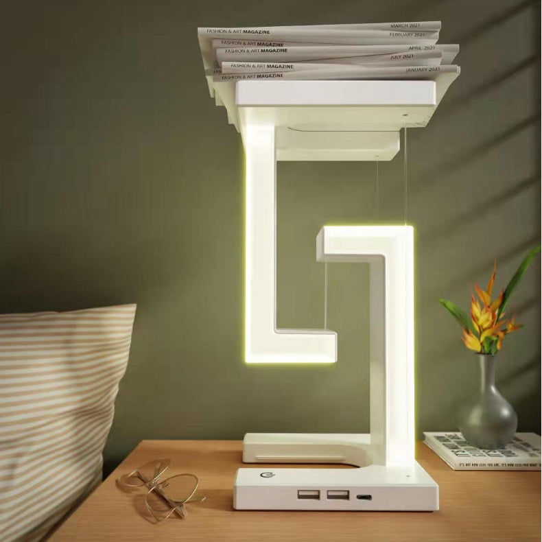 Wireless Charging Suspension Lamp Stand