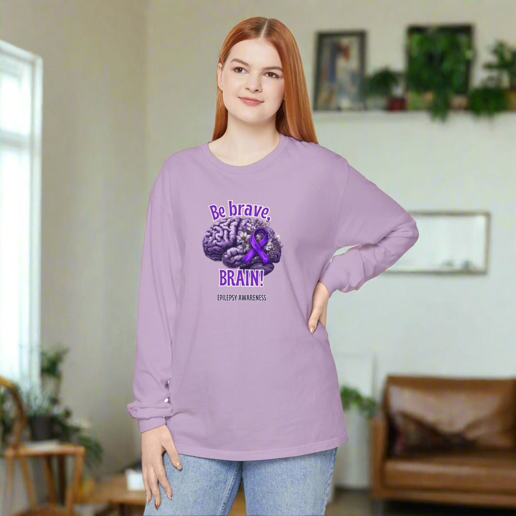 Be Brave Epilepsy Awareness T-Shirt - Show Your Support for the Cause
