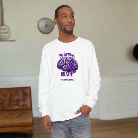 Be Brave Epilepsy Awareness T-Shirt - Show Your Support for the Cause