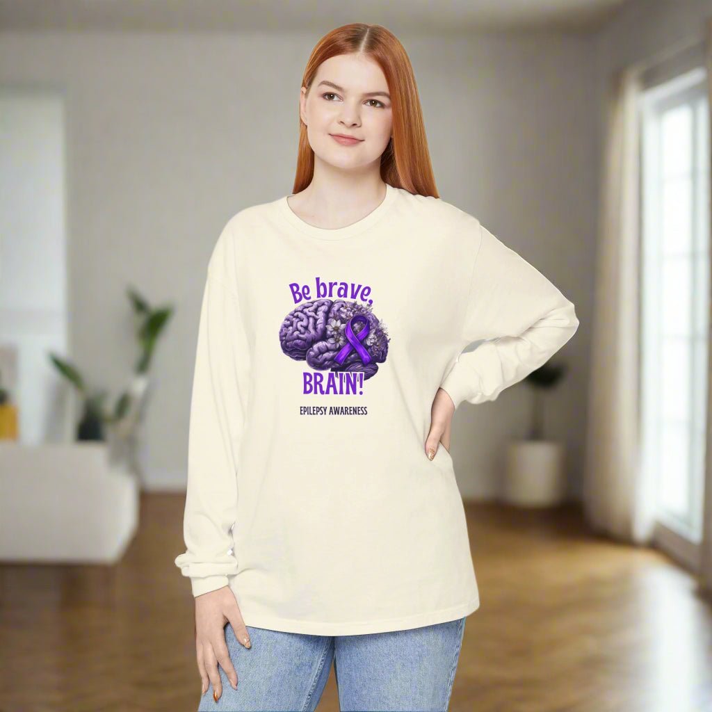 Be Brave Epilepsy Awareness T-Shirt - Show Your Support for the Cause