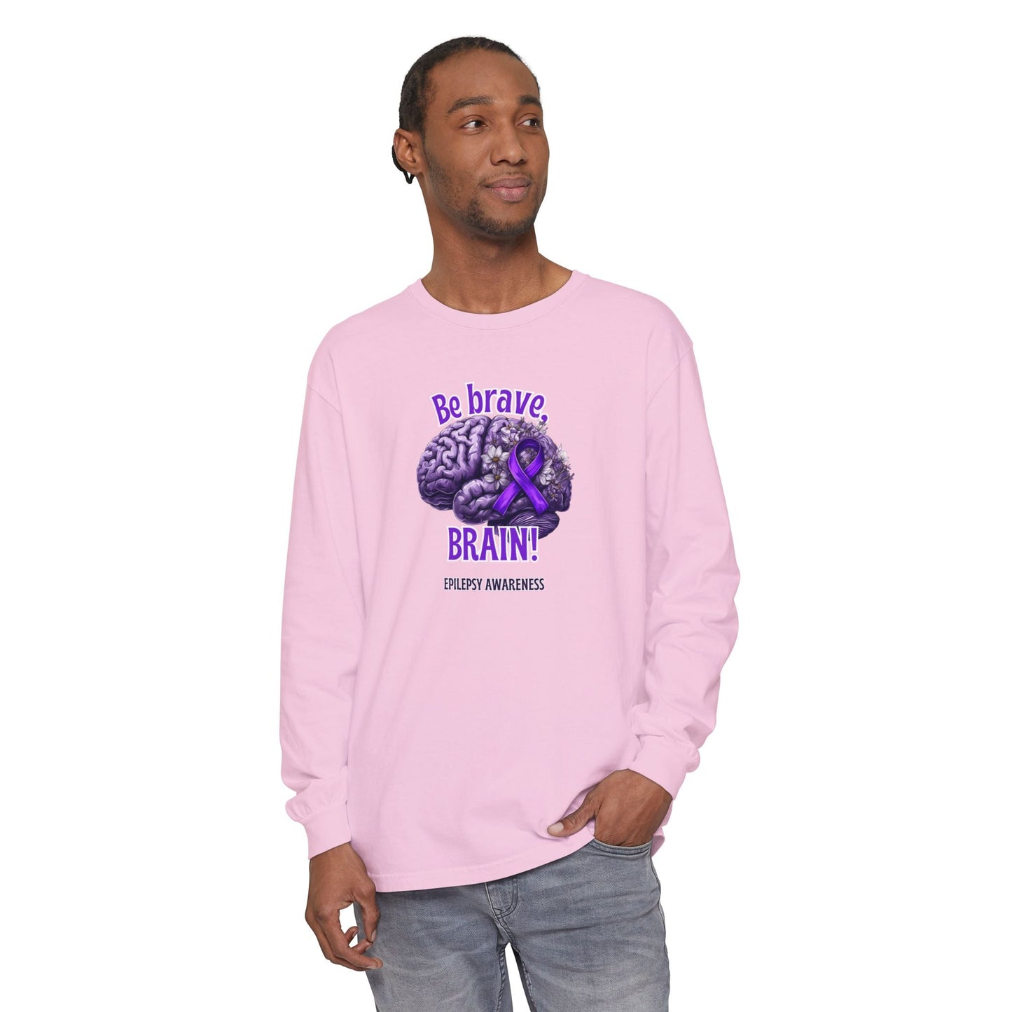 Be Brave Epilepsy Awareness T-Shirt - Show Your Support for the Cause