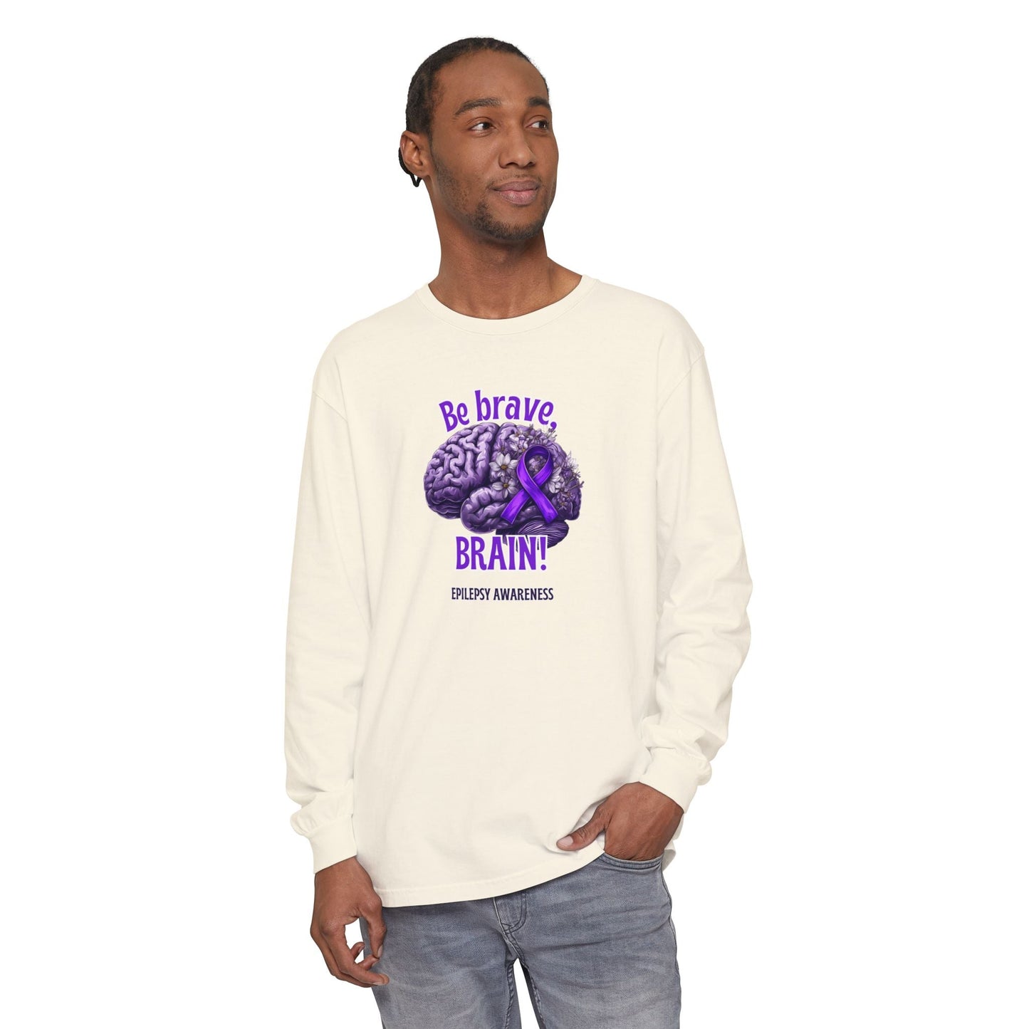 Be Brave Epilepsy Awareness T-Shirt - Show Your Support for the Cause