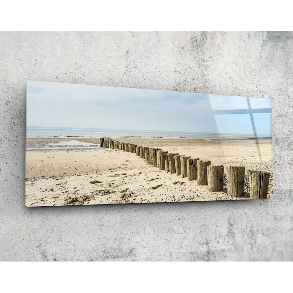 Beach Glass Wall Art (36"x14")