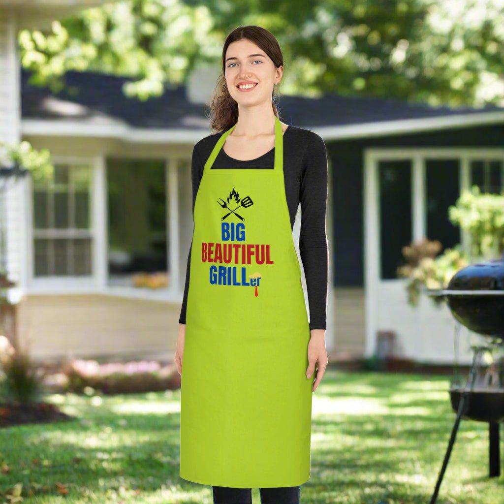 Big Beautiful Griller Cotton Apron – Cookout Authority Edition