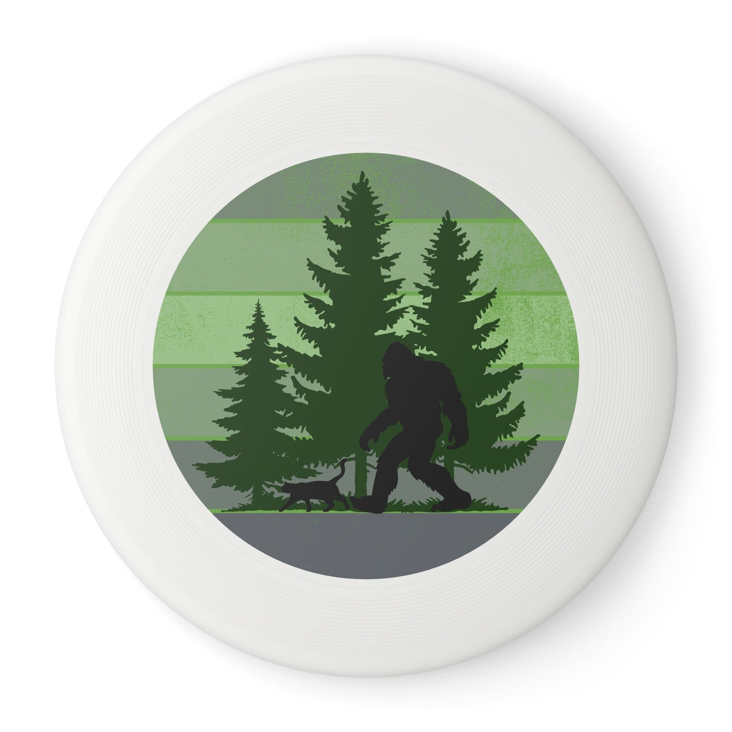 Bigfoot Adventure Flying Disc – Outdoor Fun with Nature Design