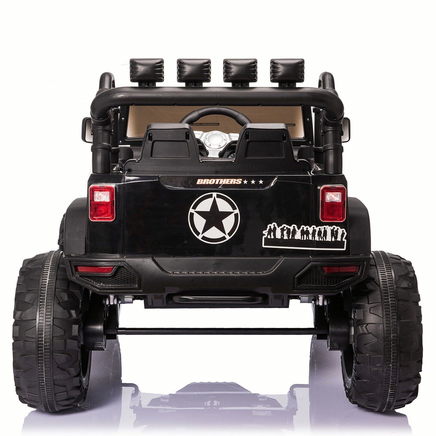 Bluetooth Remote Control Kids Ride On Jeep with 24V Battery and USB Connectivity - Perfect Gift for Young Adventurers