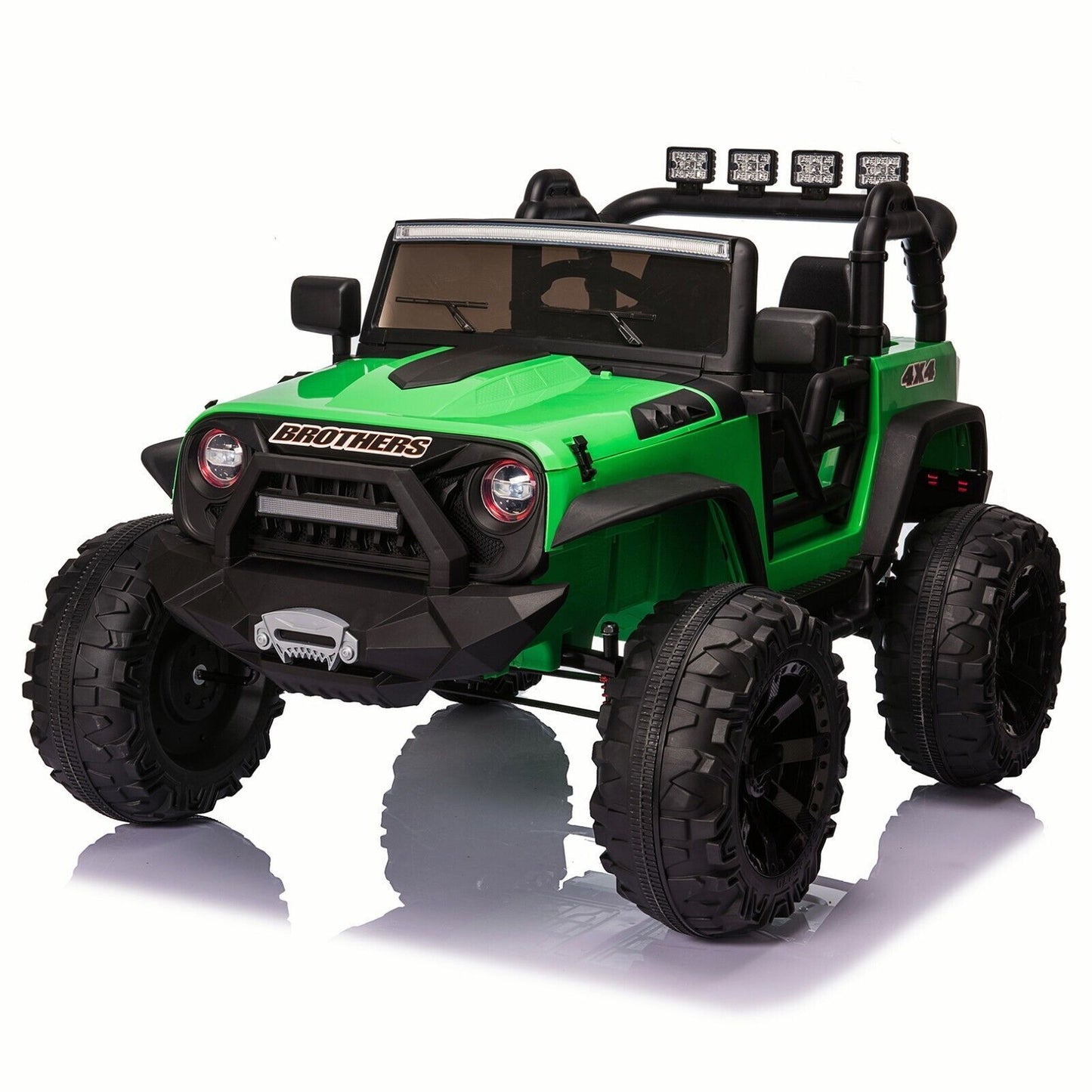 Bluetooth Remote Control Kids Ride On Jeep with 24V Battery and USB Connectivity - Perfect Gift for Young Adventurers