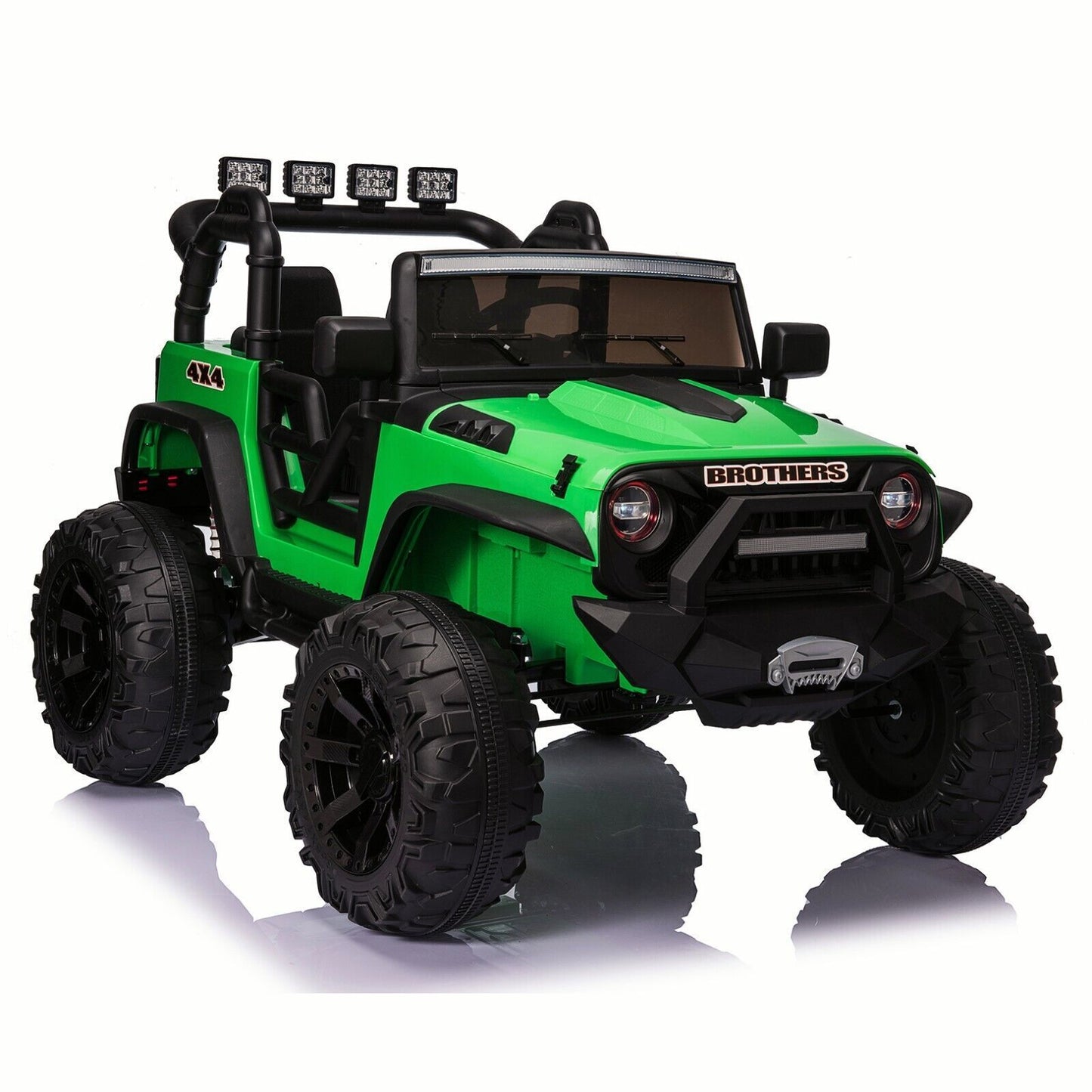 Bluetooth Remote Control Kids Ride On Jeep with 24V Battery and USB Connectivity - Perfect Gift for Young Adventurers