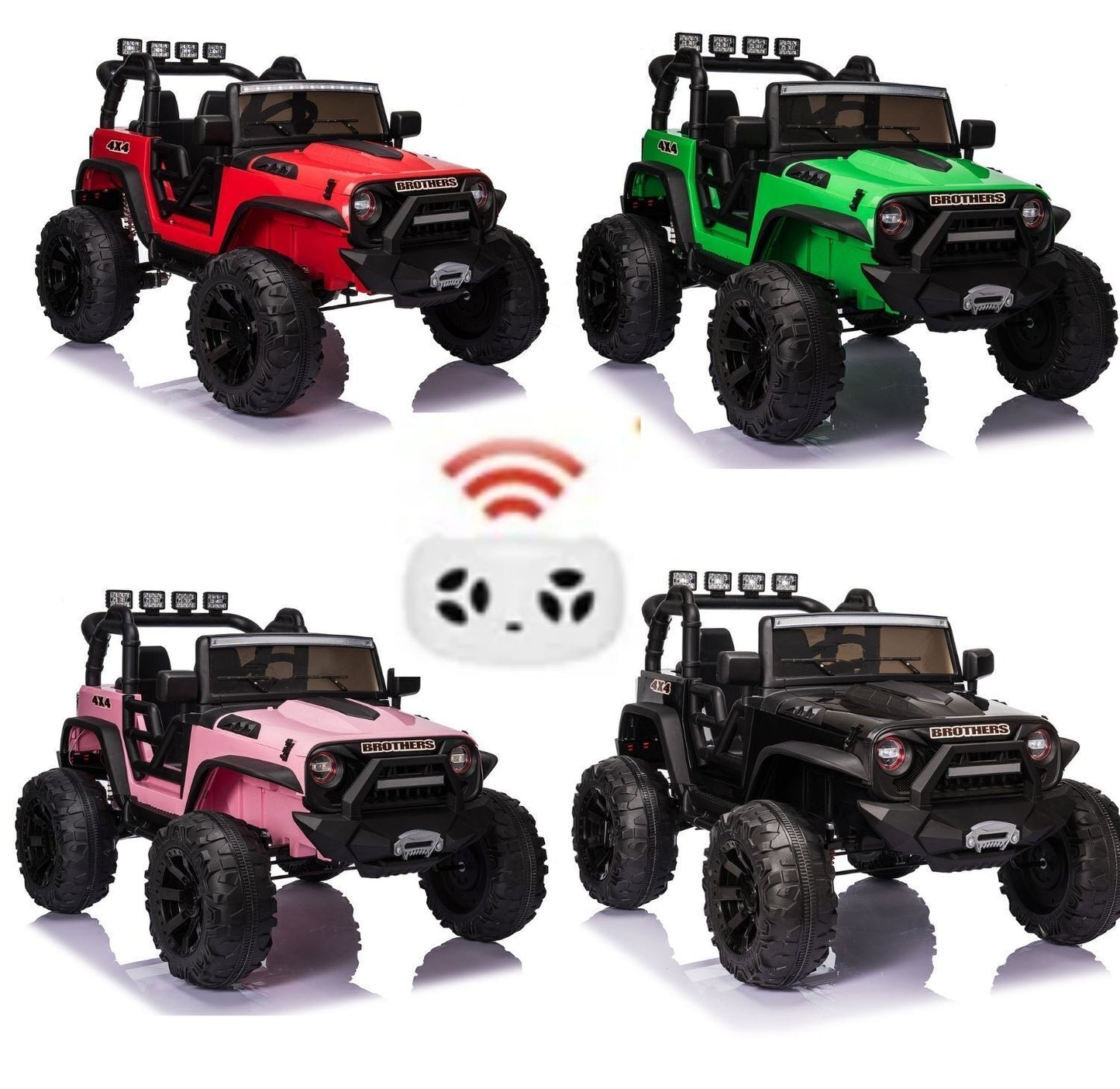 Bluetooth Remote Control 24V Electric Kids Ride On Jeep with USB - Made in the USA
