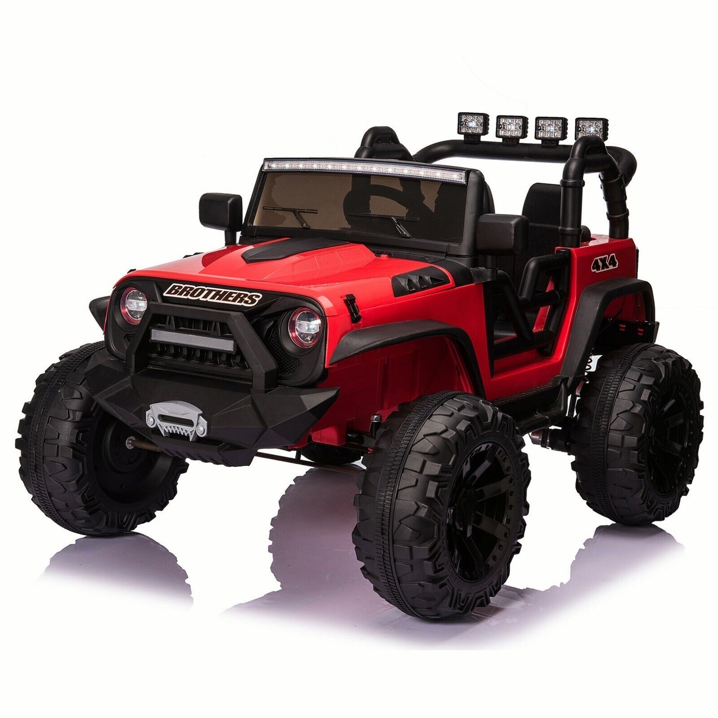 Bluetooth Remote Control 24V Electric Kids Ride On Jeep with USB - Made in the USA