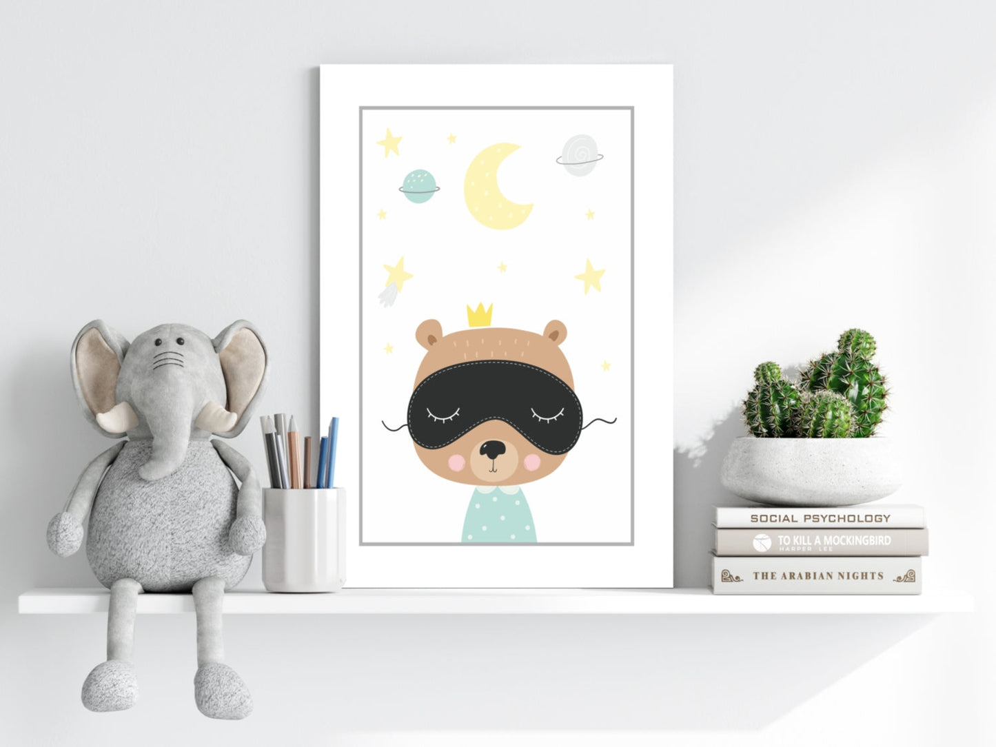 Sleep Time Aluminum Print