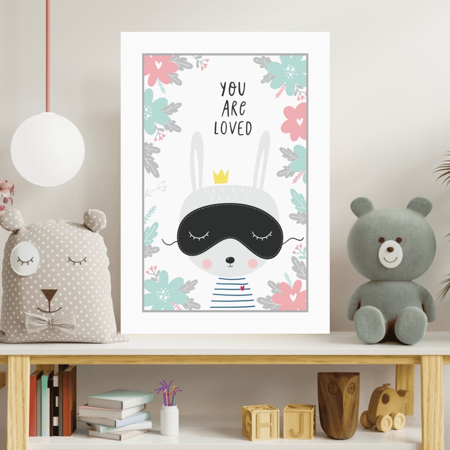 You Are Loved Aluminum Print