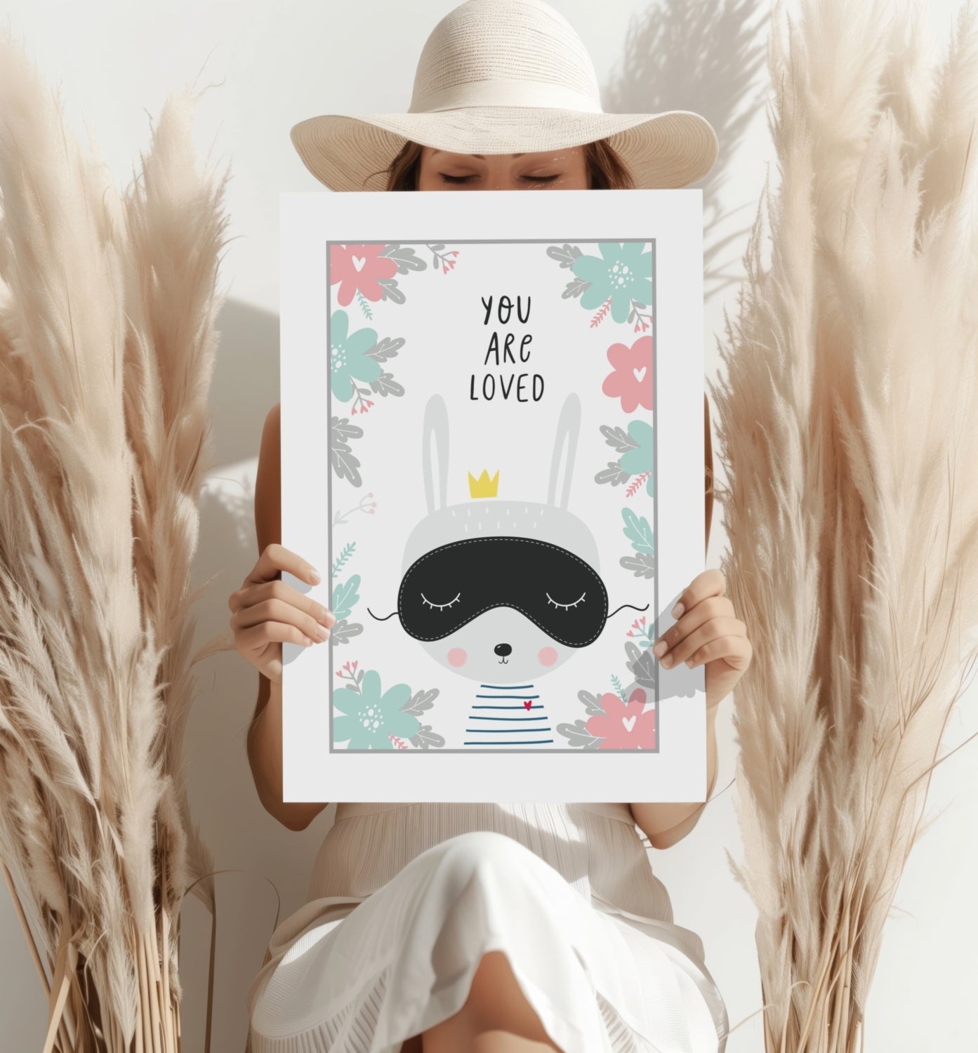 You Are Loved Aluminum Print
