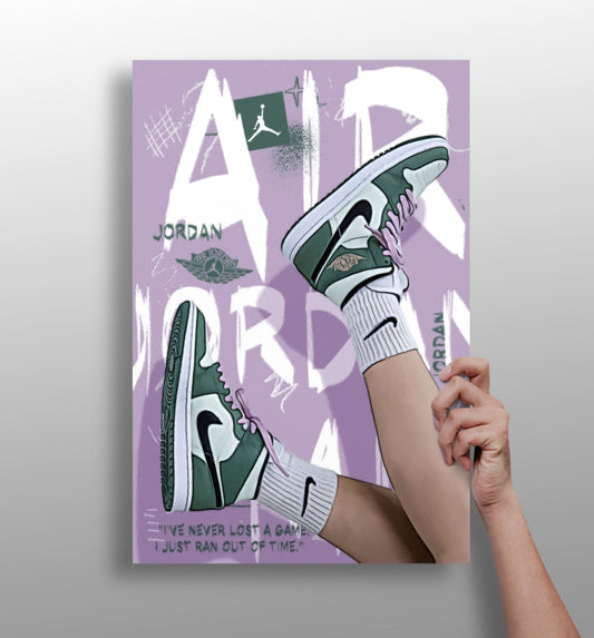 Air Aluminum Print
