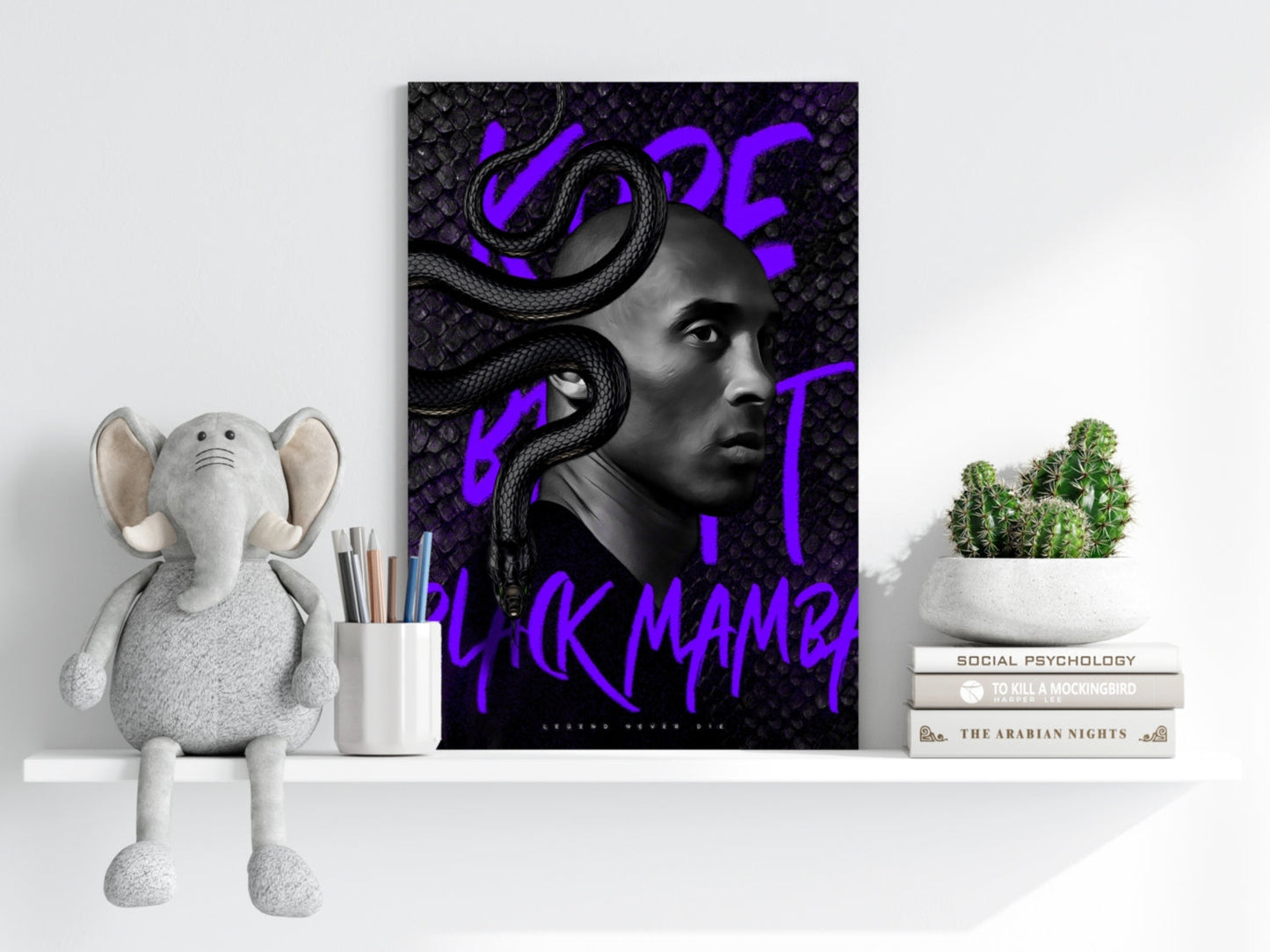 Kobe Bryant Aluminum Print