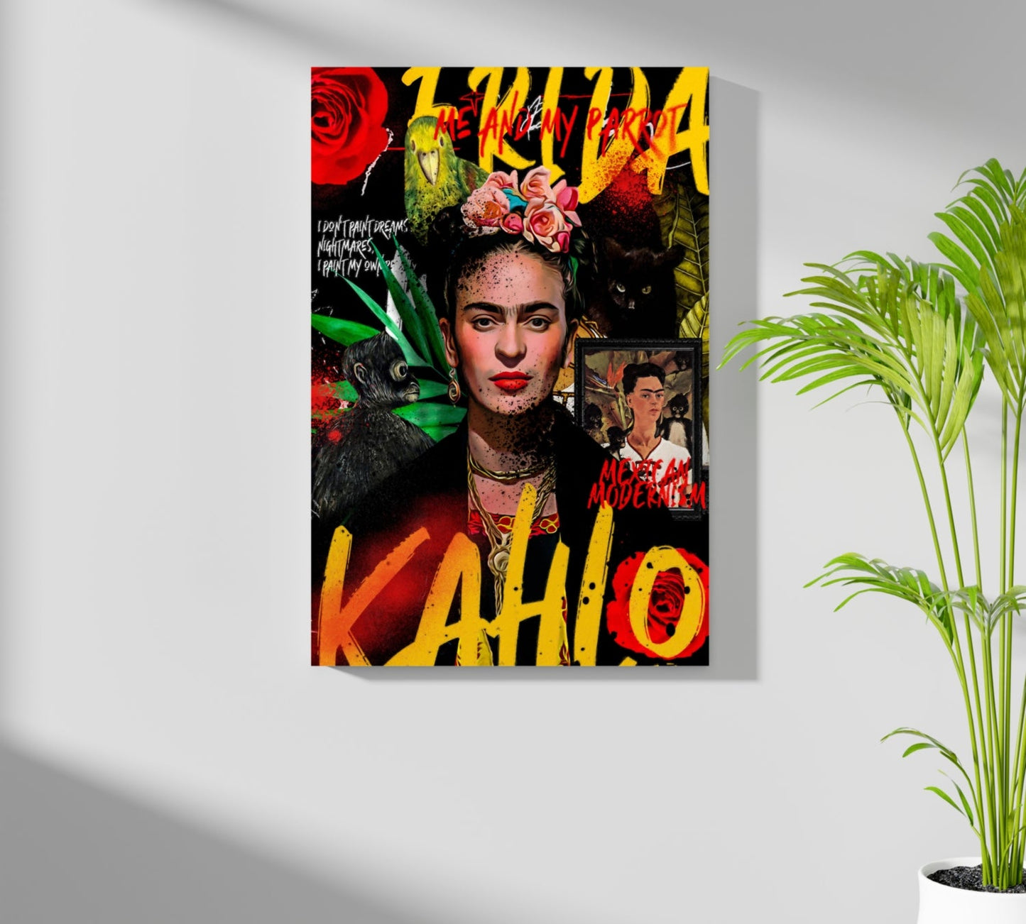 Frida Kahlo Aluminum Print