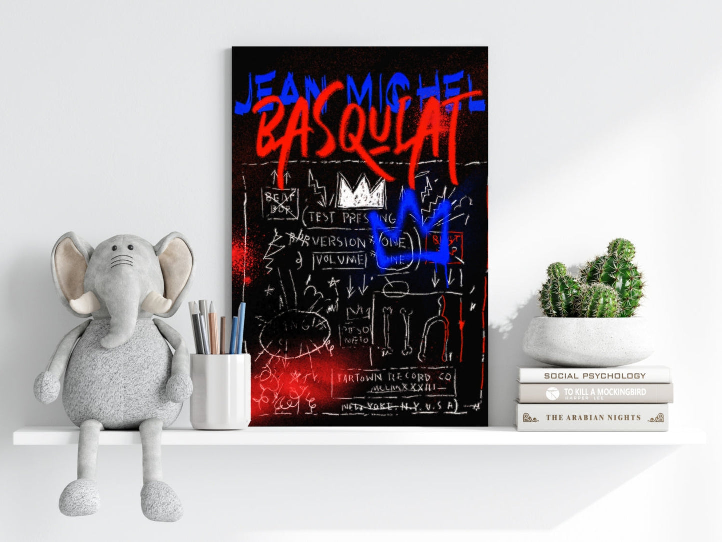 Basquiat Aluminum Print