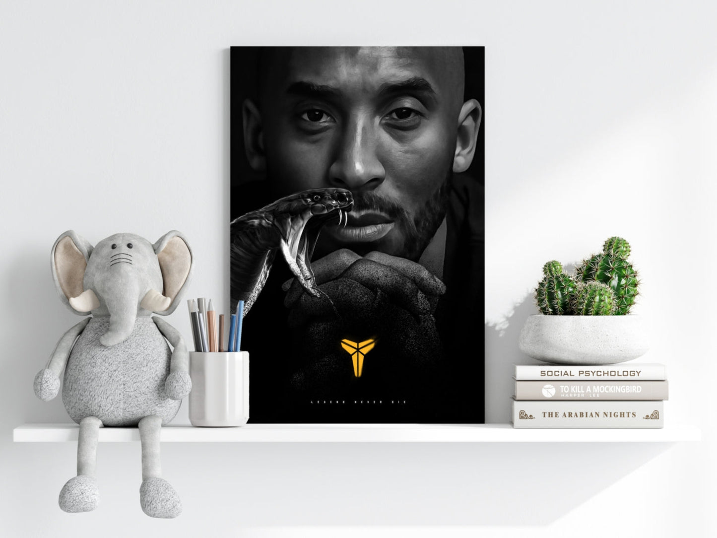Kobe Bryant Aluminum Print