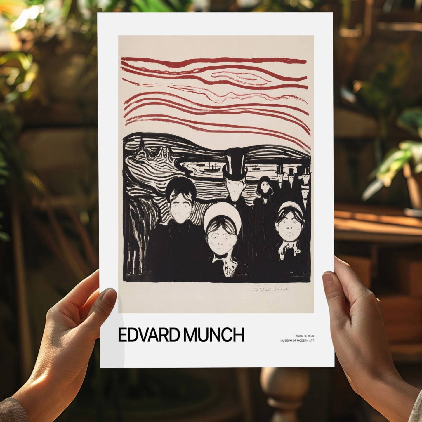 Edward MUNCH Aluminum Print