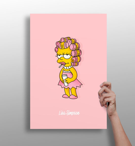 Lisa Princess Aluminum Print