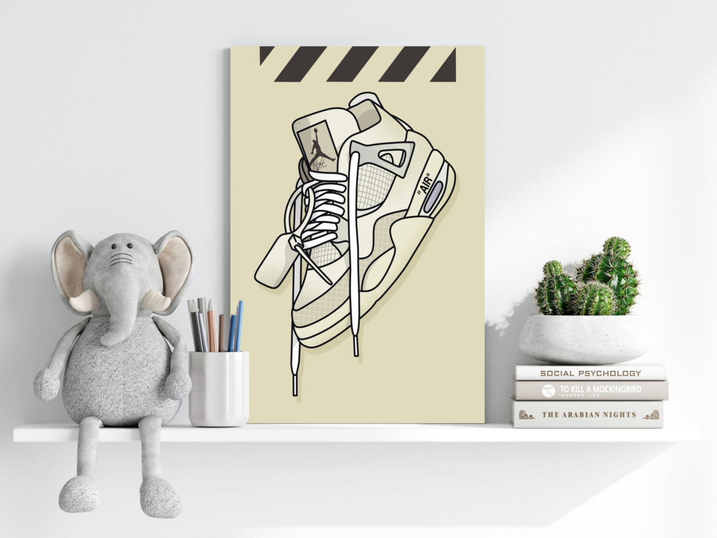 Sneakers Aluminum Print