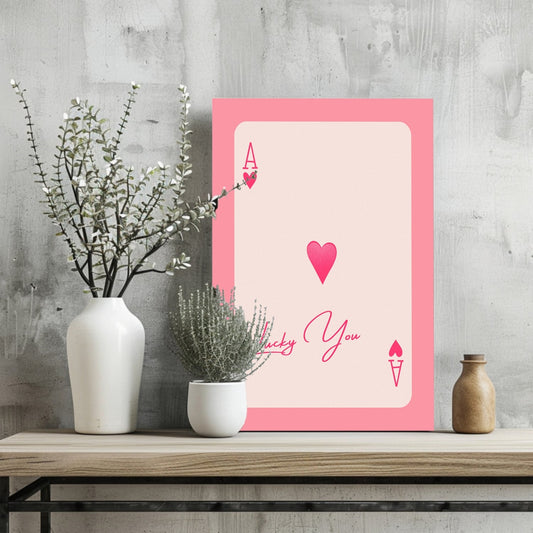 Ace Lucky You Aluminum Print