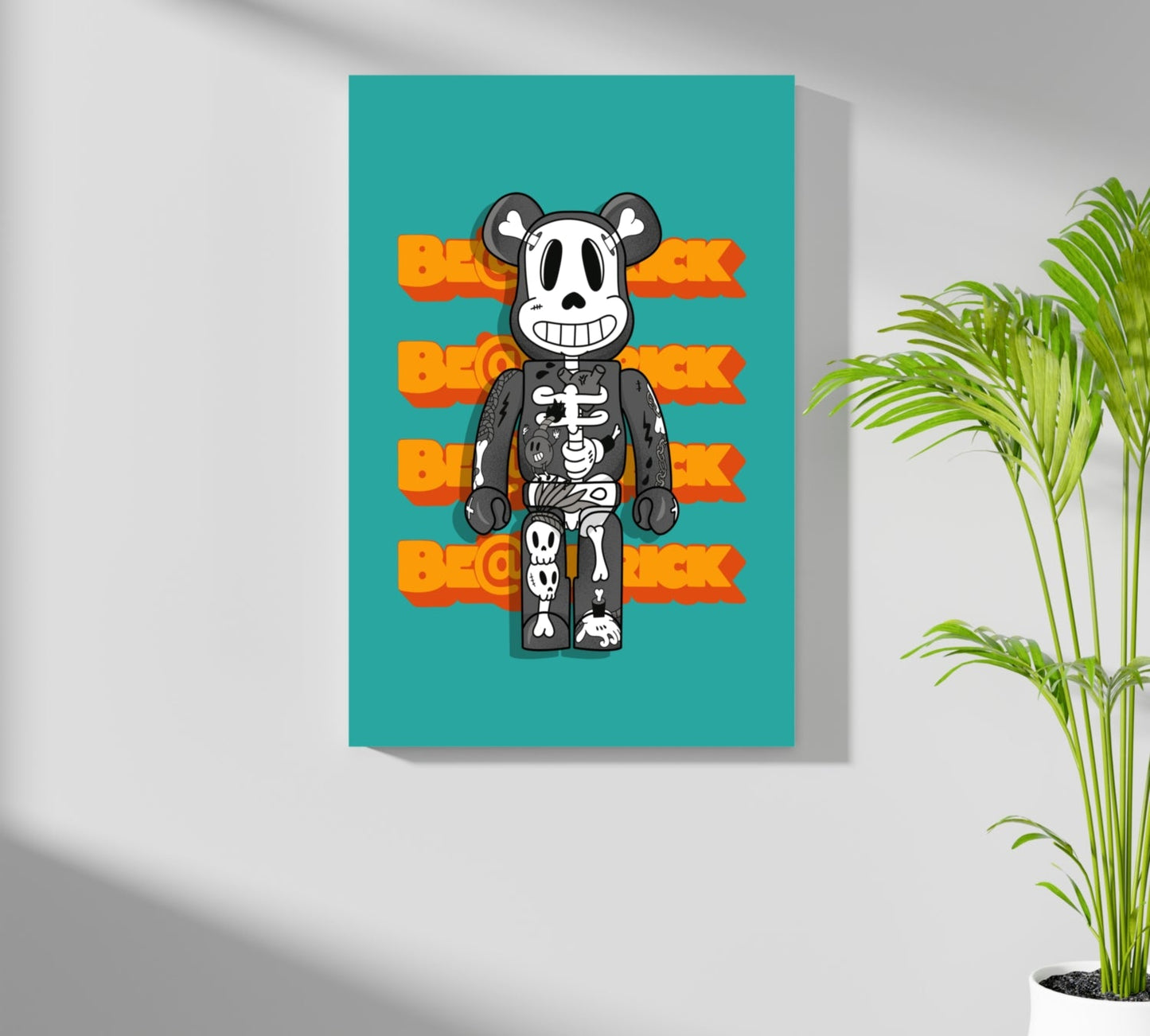 Anatomy Aluminum Print
