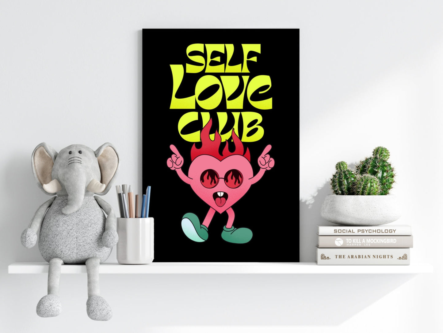 Self Love Aluminum Print