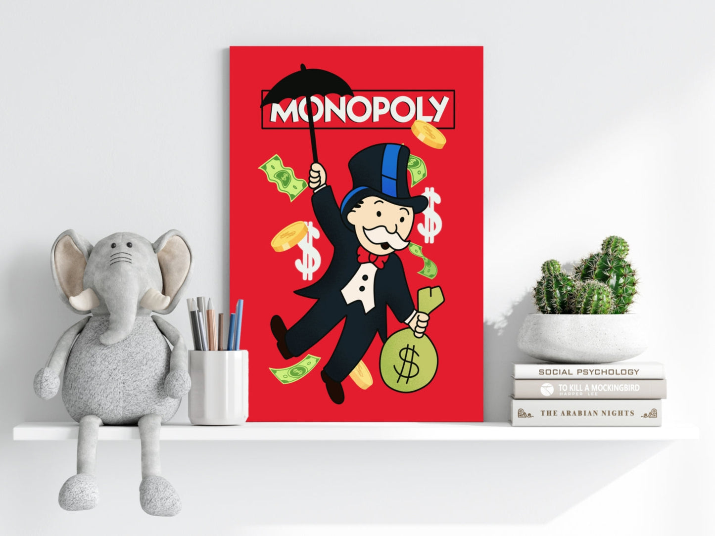 Monopoly Aluminum Print