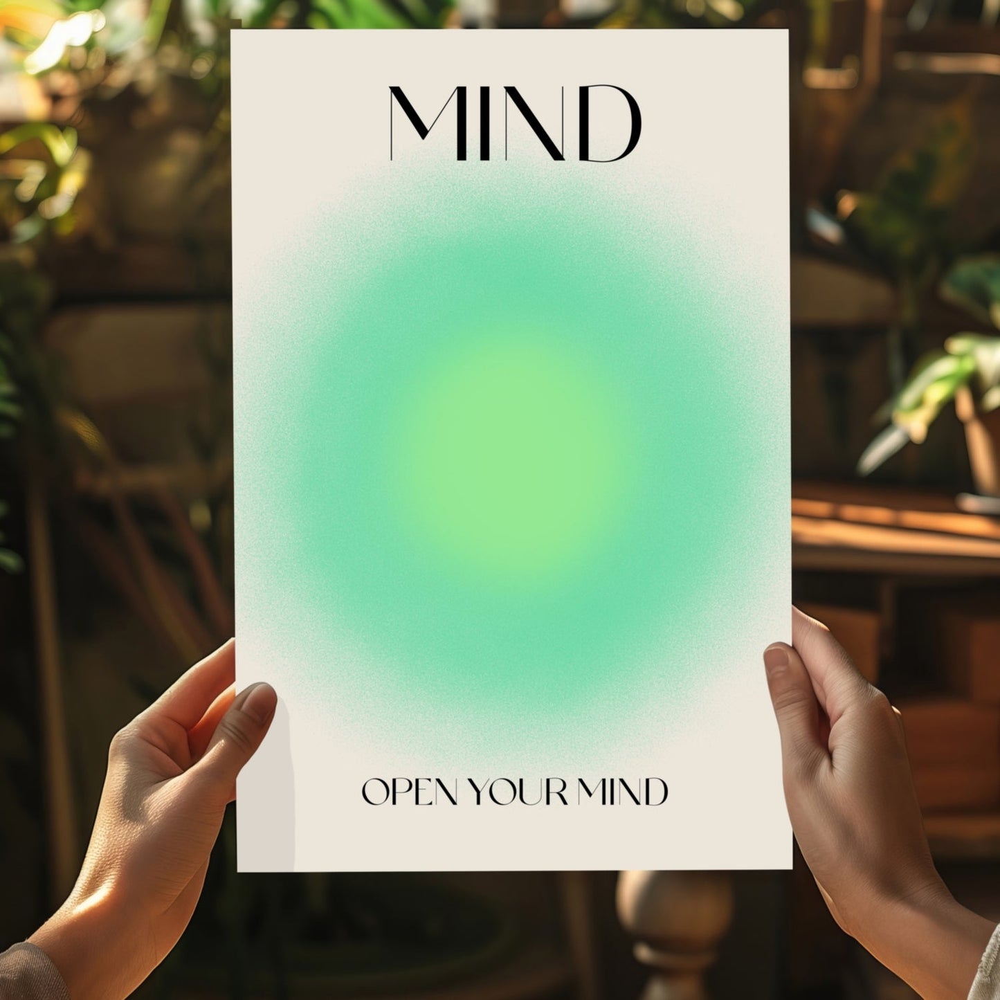 Mind Aluminum Print