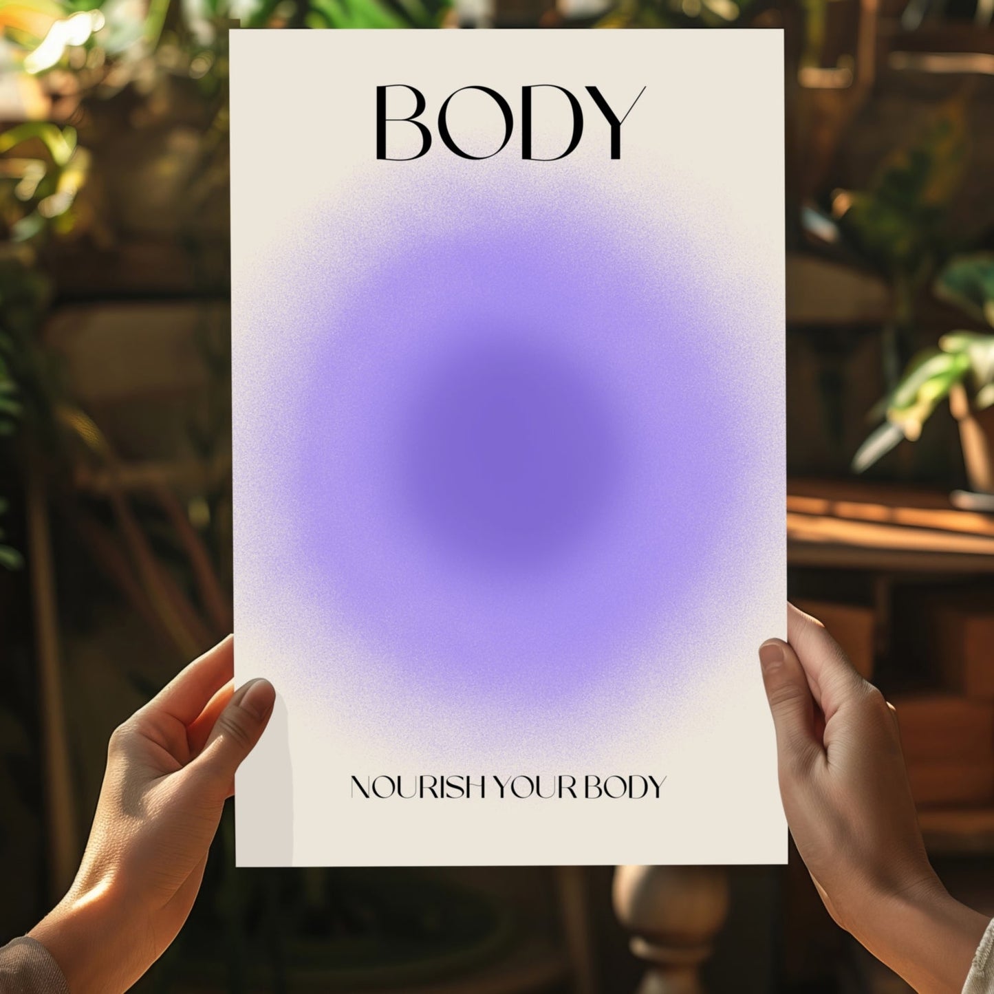 Body Aluminum Print
