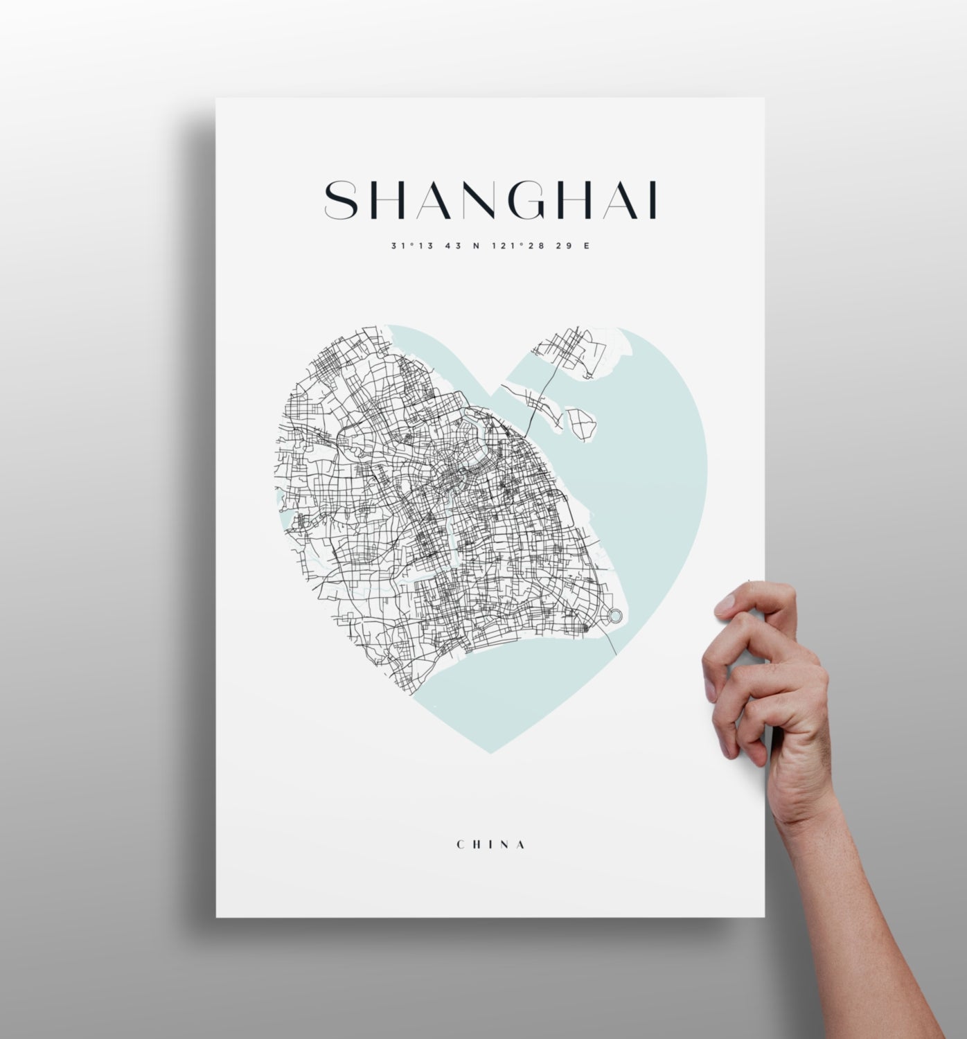 Shangai V1 Aluminum Print