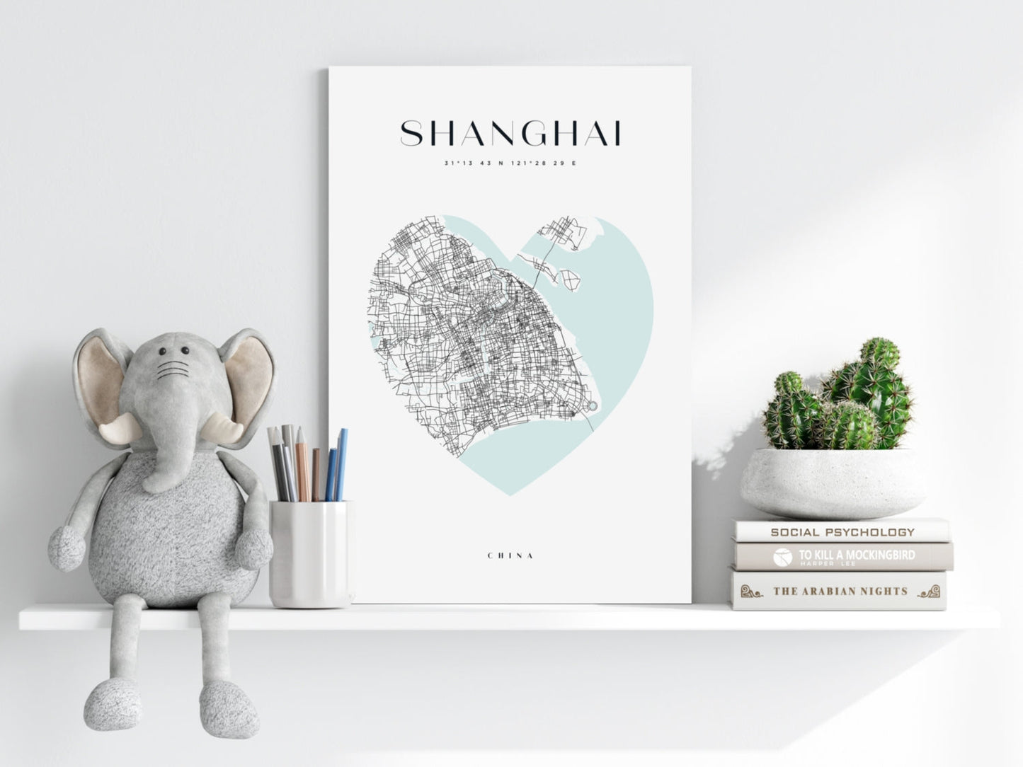 Shangai V1 Aluminum Print