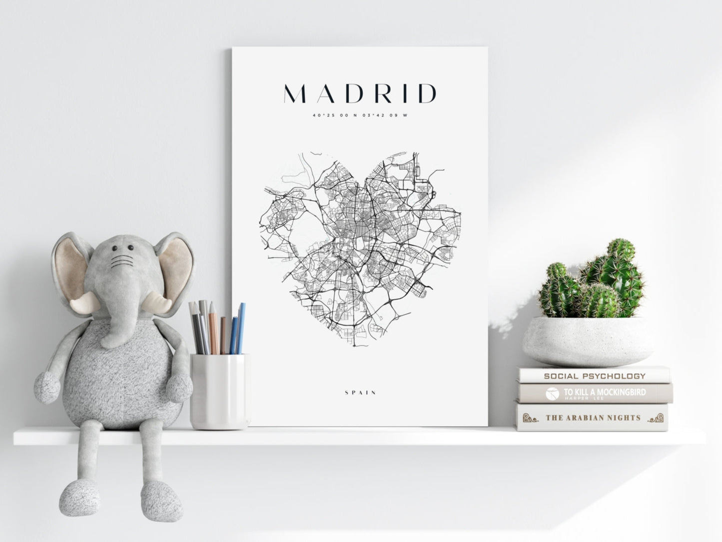 Madrid V1 Aluminum Print