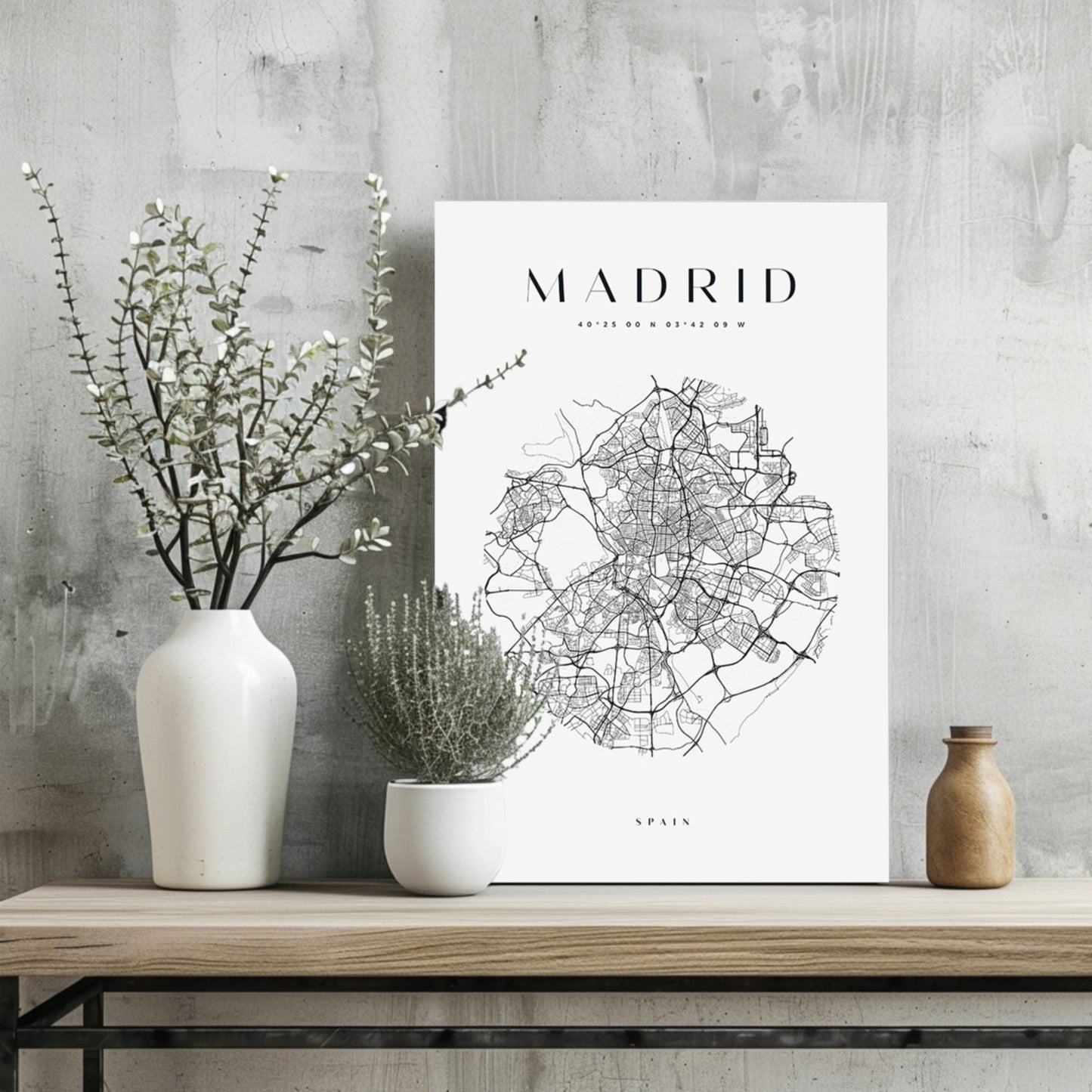 Madrid V2 Aluminum Print