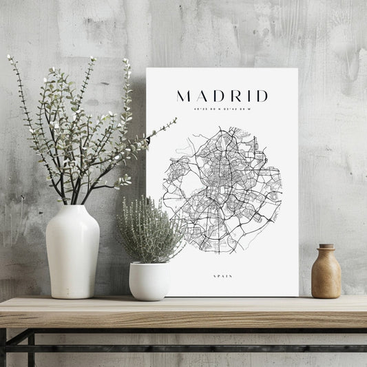Madrid V2 Aluminum Print