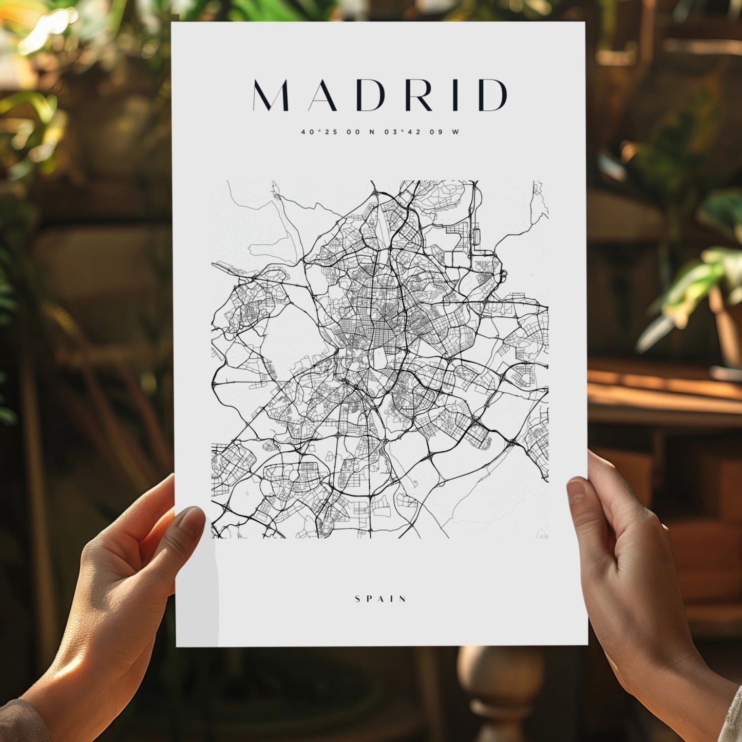 Madrid V3 Aluminum Print