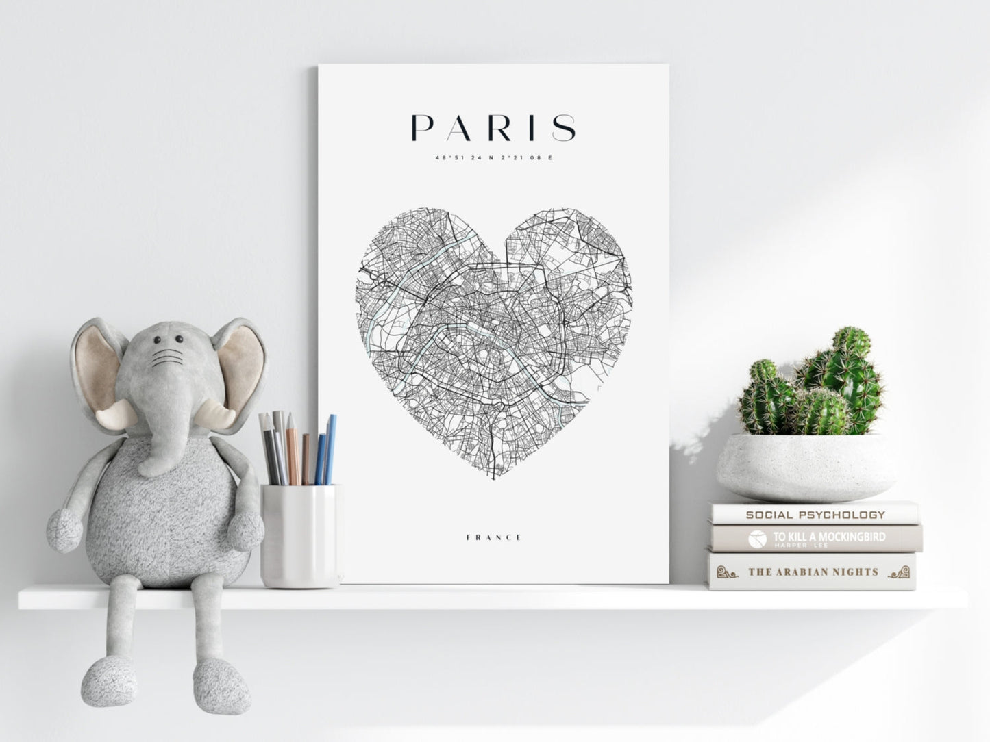 Paris V1 Aluminum Print
