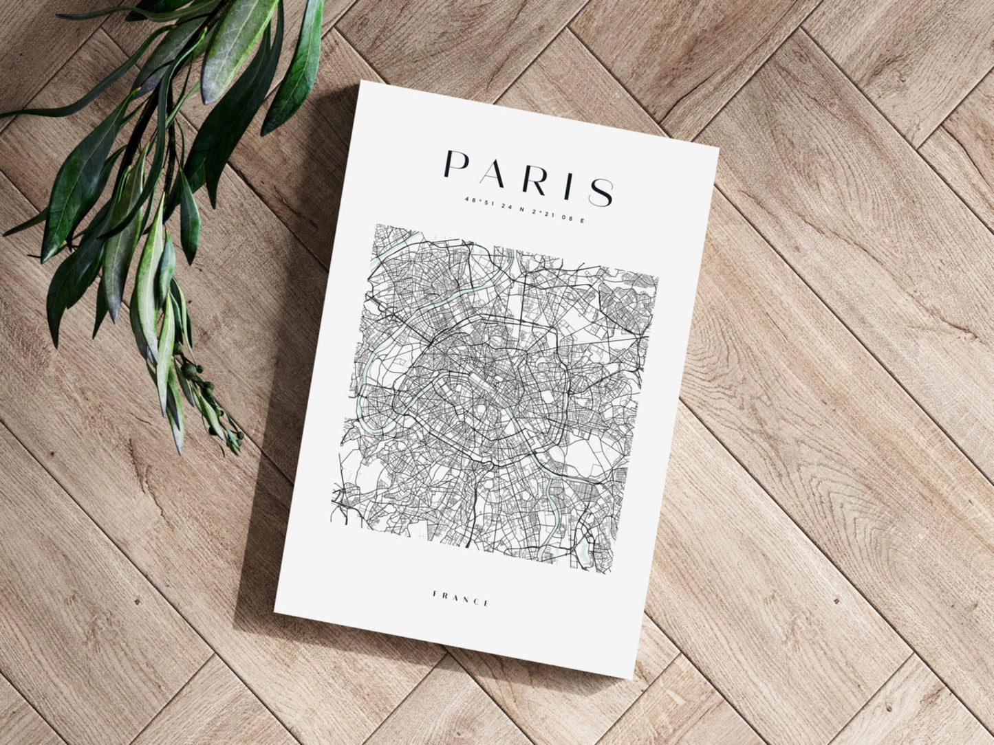 Paris V3 Aluminum Print