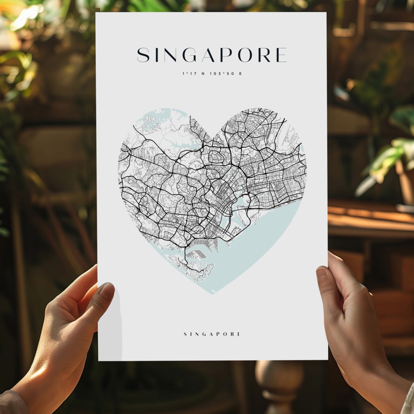 Singapore V1 Aluminum Print
