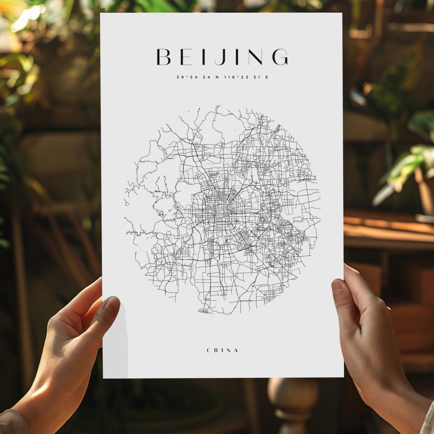 Beijing V2 Aluminum Print