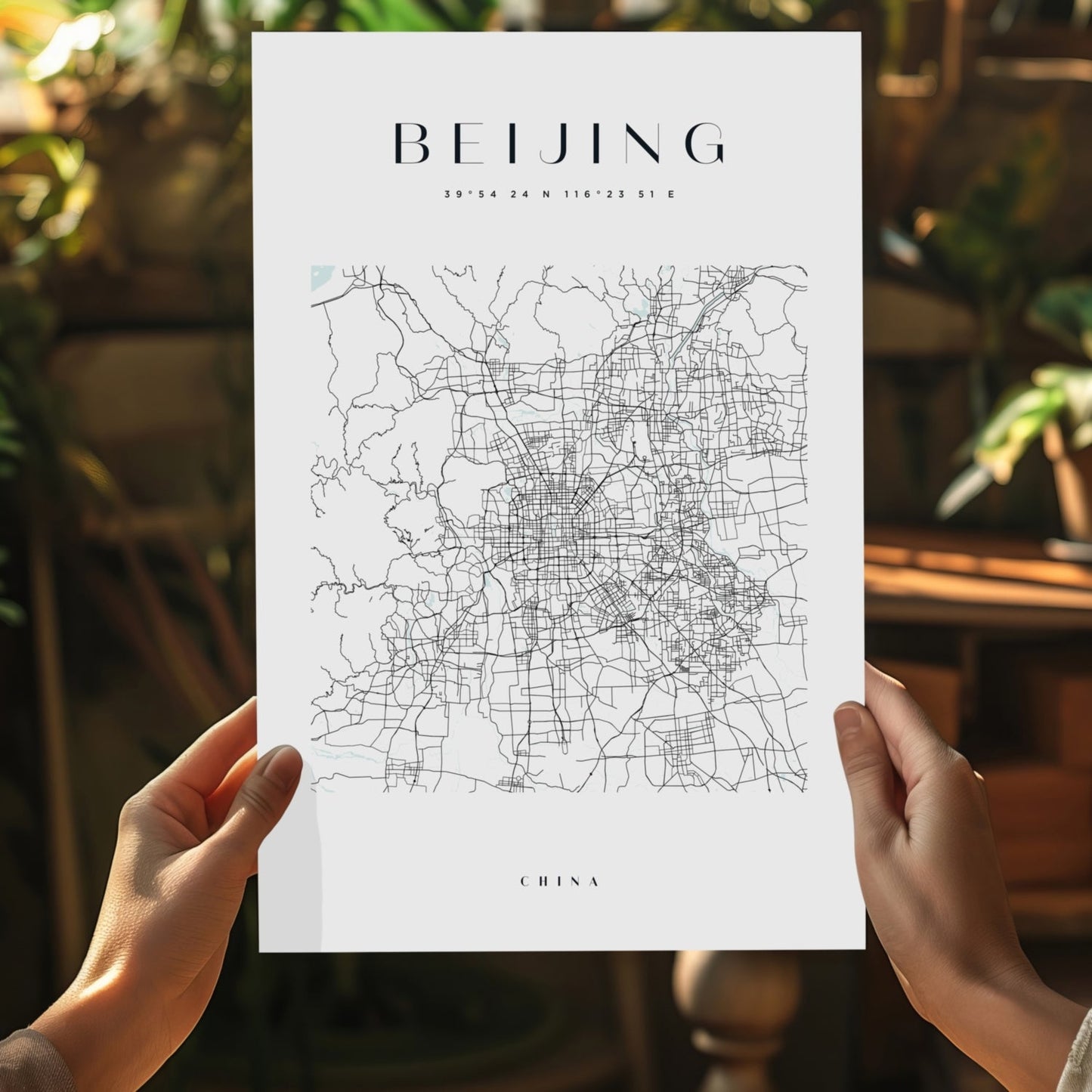 Beijing V3 Aluminum Print